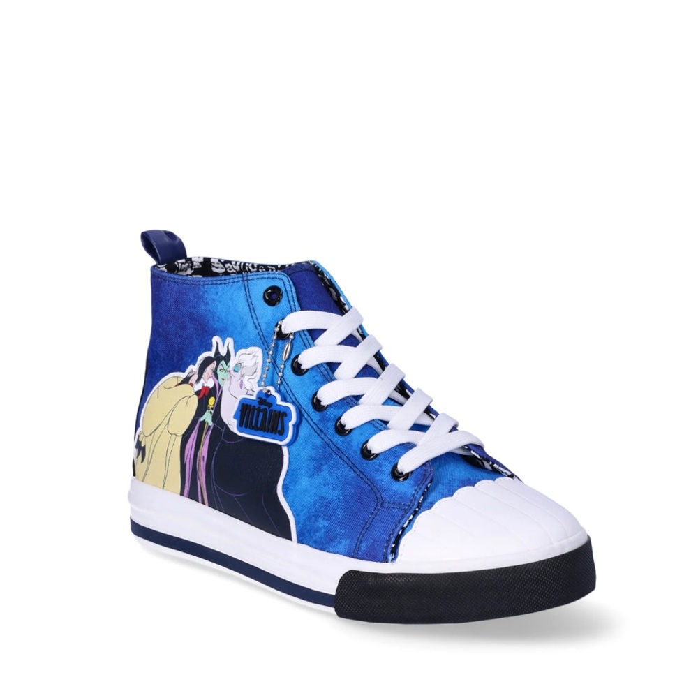Disney Villains Blue Canvas Sneakers - Picture 3 of 16